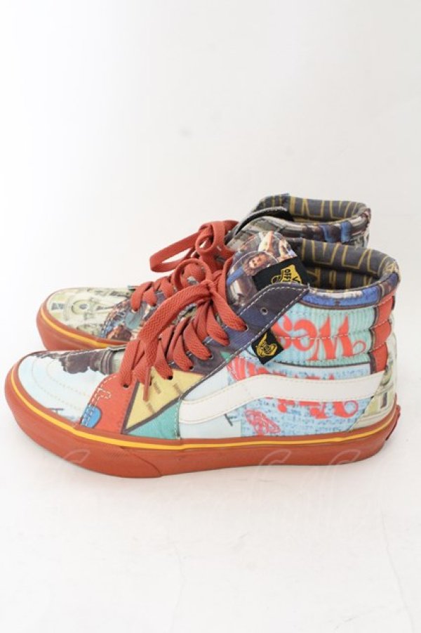 画像3: ヴィヴィアンウエストウッド 中古 / × VANS SK8-HI PLATFORM 36EUR JPN23cm マルチ  O-24-12-15-074-sh-IG-ZH (3)