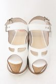 画像2: ヴィヴィアンウエストウッド 中古 / WEDGE SANDAL サンダル 38（約24cm) ホワイト  O-24-12-15-077-sh-YM-OS (2)