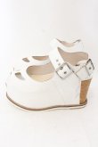 画像3: ヴィヴィアンウエストウッド 中古 / WEDGE SANDAL サンダル 38（約24cm) ホワイト  O-24-12-15-077-sh-YM-OS (3)