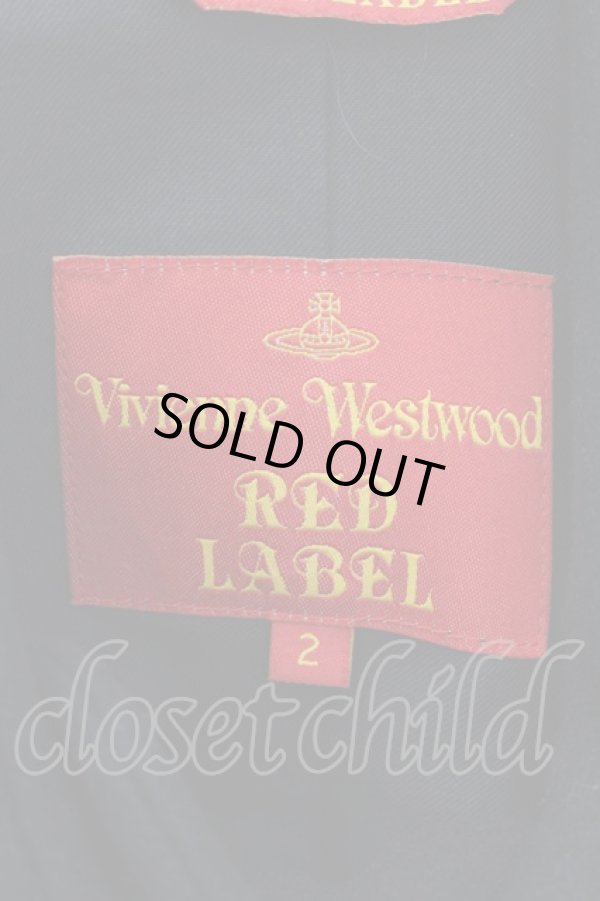 画像5: ヴィヴィアンウエストウッド 中古 / ショートPコート 2 ブラック  O-24-12-15-001-co-IG-OS (5)