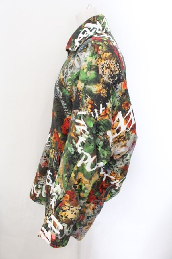 画像2: ヴィヴィアンウエストウッド 中古 / FREEDOM FIGHTER FLOWER 中綿ブルゾン 00 マルチ  O-24-12-15-016-jc-YM-ZH (2)