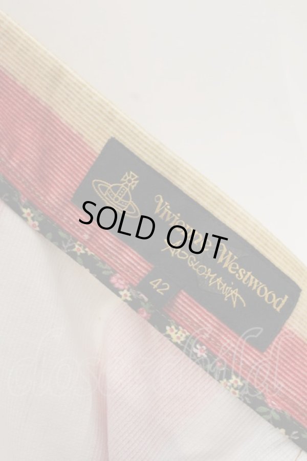 画像5: ANGLOMANIA 中古 / コーデュロイアルコホリックミニスカート 42 アイボリーベース×マルチ  O-24-10-27-018-sk-IG-OS (5)