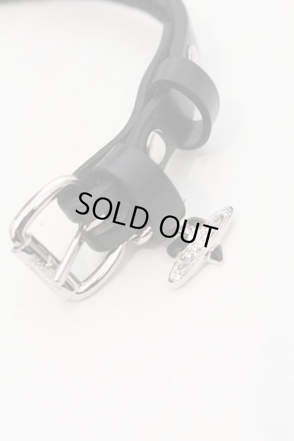 画像3: ヴィヴィアンウエストウッド 中古 / DIAMANTE HEART CHOKER  ブラック×ブラック  O-24-10-27-022-ac-IG-OS (3)