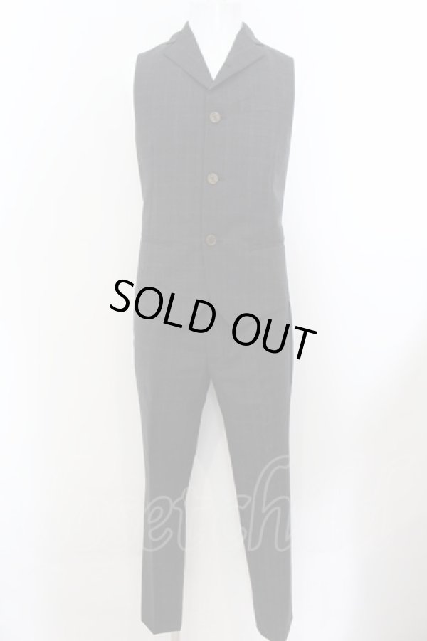 画像3: ヴィヴィアンウエストウッド MAN 中古 / 2Bチェック3ピースセットアップ 44 グレー  O-24-10-27-003-su-YM-OS (3)