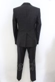 画像4: ヴィヴィアンウエストウッド MAN 中古 / 2Bチェック3ピースセットアップ 44 グレー  O-24-10-27-003-su-YM-OS (4)