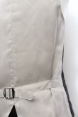 画像6: ヴィヴィアンウエストウッド MAN 中古 / 2Bチェック3ピースセットアップ 44 グレー  O-24-10-27-003-su-YM-OS (6)