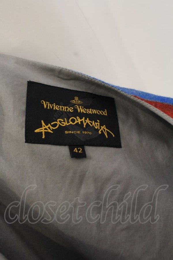 画像3: ANGLOMANIA 中古 / ユニオンジャックptヒースコートドレス 42 マルチ  O-24-10-27-010-op-IG-ZH (3)