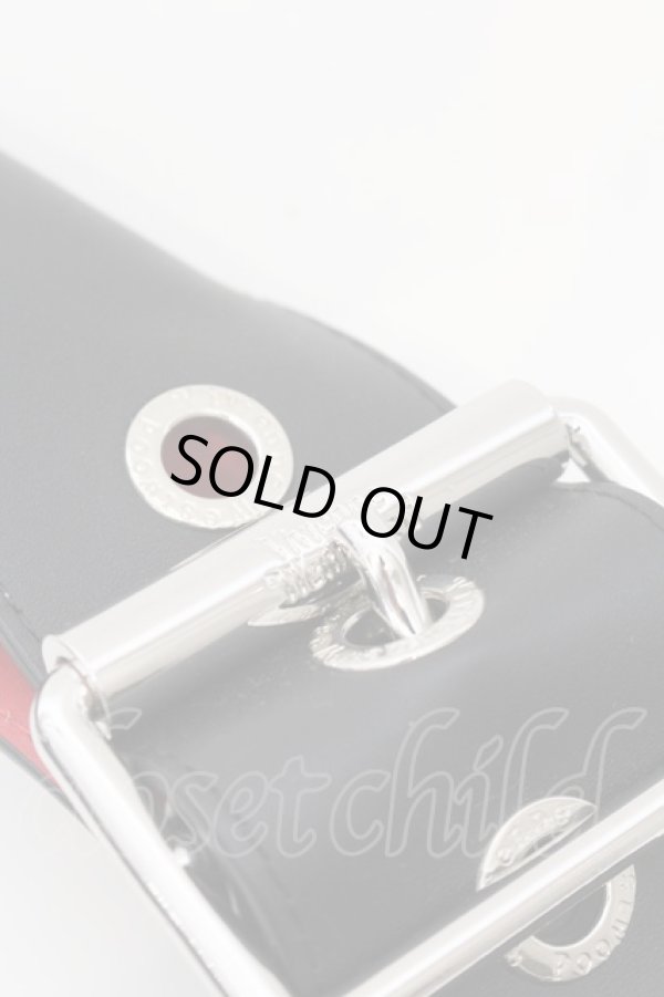 画像3: ヴィヴィアンウエストウッド 中古 / パンクハンドバッグM  ブラック×レッド  O-24-11-17-039-ba-IG-ZH (3)