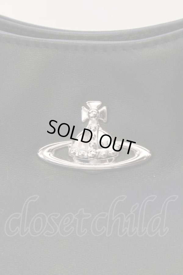 画像4: ヴィヴィアンウエストウッド 中古 / パンクハンドバッグM  ブラック×レッド  O-24-11-17-039-ba-IG-ZH (4)