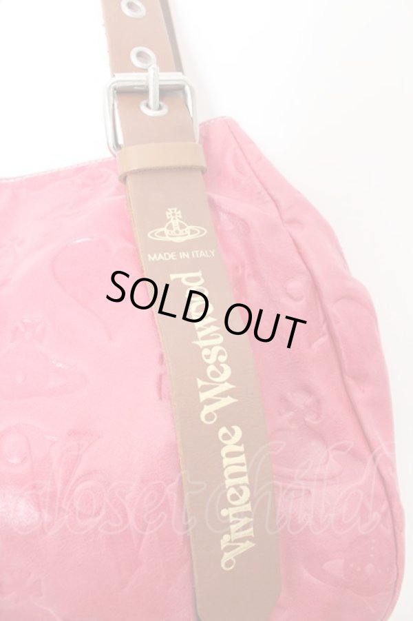 画像2: ヴィヴィアンウエストウッド 中古 / BAM BAMバッグ  ピンクxブラウン  O-24-11-17-043-ba-YM-ZH (2)