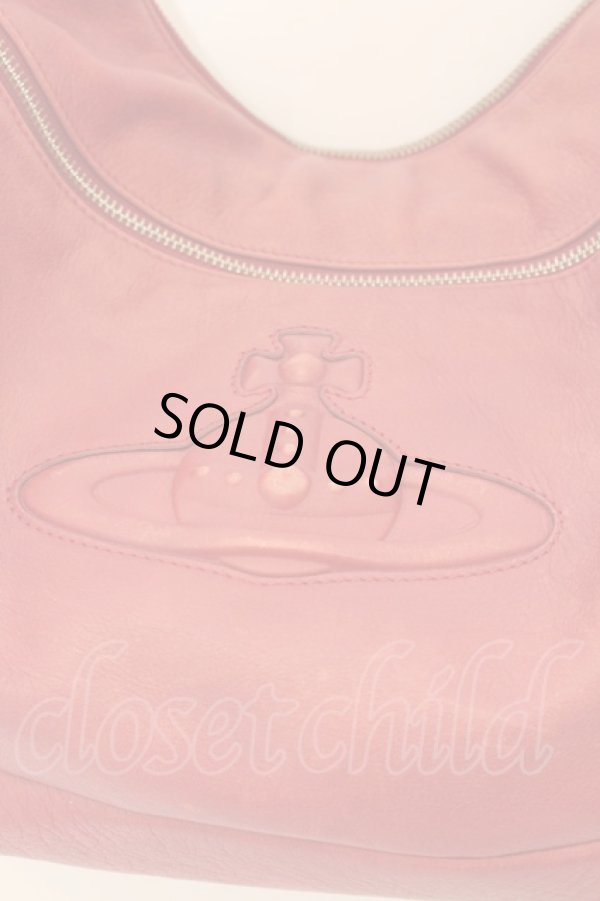 画像2: ヴィヴィアンウエストウッド 中古 / チェルシーシングルショルダーバッグ  レッド  O-24-11-17-044-ba-YM-ZH (2)