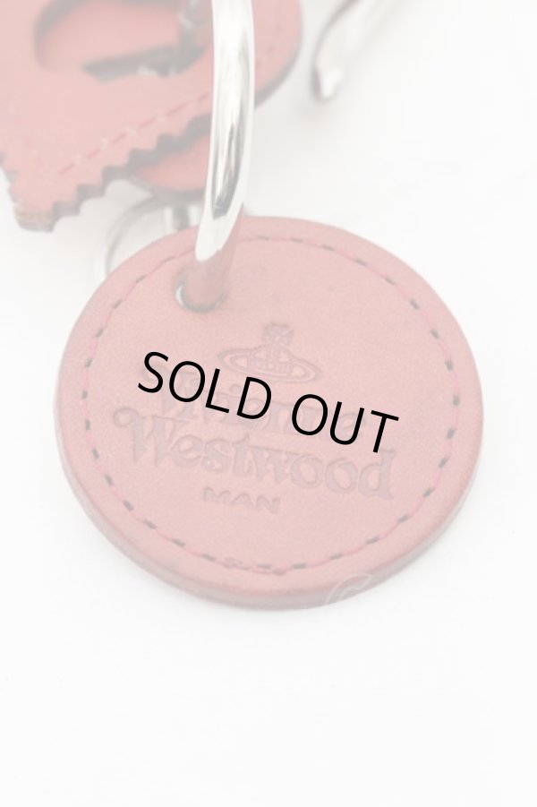 画像4: ヴィヴィアンウエストウッド MAN 中古 / KEY レザーフック  ワインxシルバー  O-24-11-17-058-gd-YM-OS (4)