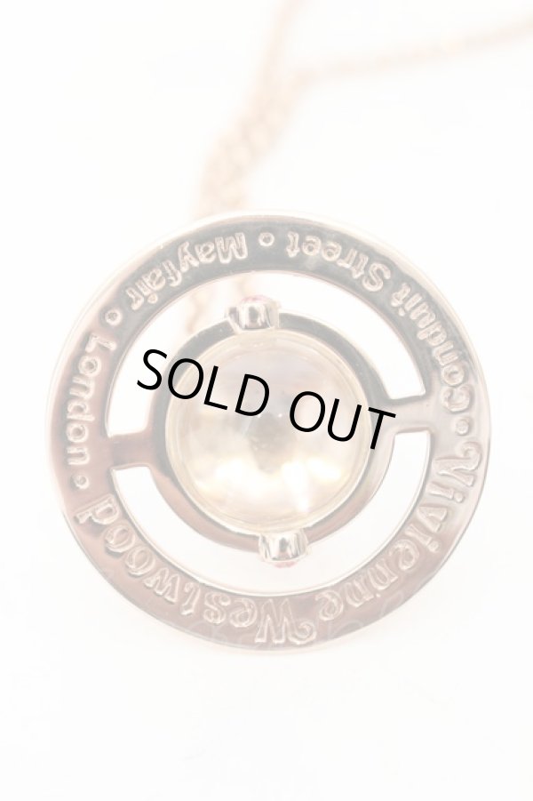 画像4: ヴィヴィアンウエストウッド 中古 / スモールオーブネックレス  ピンクゴールド  O-24-11-17-064-ac-IG-OS (4)