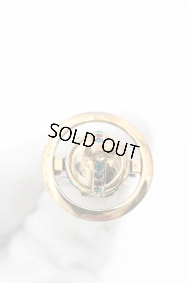 画像4: ヴィヴィアンウエストウッド 中古 / ニューポイズンオーブリング M(約12号) ゴールド  O-24-11-17-067-rg-IG-OS (4)