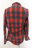 画像4: ヴィヴィアンウエストウッド MAN 中古 / カオスチェックシャツ 44 レッド  O-24-11-17-078-bl-YM-ZH (4)