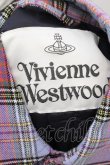 画像5: ヴィヴィアンウエストウッド MAN 中古 / PADDED WORK SHIRT 中綿ジャケット 46 パープルｘサックス  O-24-11-17-087-jc-YM-ZH (5)