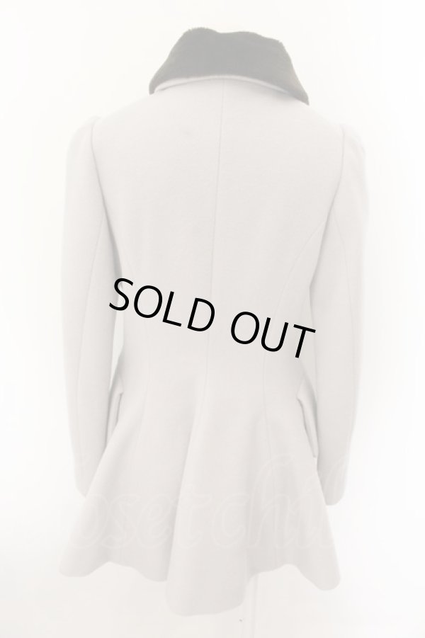 画像5: ヴィヴィアンウエストウッド 中古 / ファー襟付キダブルコート 1 グレー  O-24-11-17-090-co-YM-OS (5)