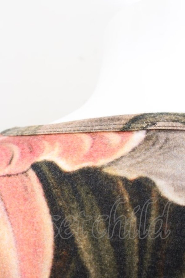 画像2: ヴィヴィアンウエストウッド MAN 中古 / ボタニカルTシャツ 46 ブラック  O-24-11-17-019-ts-YM-ZI (2)