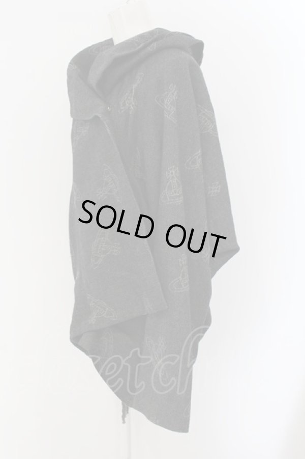 画像8: ヴィヴィアンウエストウッド 中古 / オーブ柄変形ジャケット 2 グレー  O-24-11-24-017-jc-IG-OS (8)