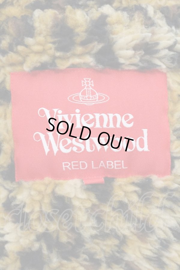 画像9: ヴィヴィアンウエストウッド 中古 / レオパードフードボアコート 00 ブラウン  O-24-11-24-018-co-YM-OS (9)