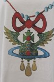 画像2: ヴィヴィアンウエストウッド 中古 / WING NECKLACE カットアウトスリーブTシャツ 00 ライトグレー  O-24-11-24-026-ts-YM-OS (2)