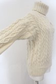 画像2: ヴィヴィアンウエストウッド 中古 / ステッチオーブハイネックセーター 00 オフホワイト  O-24-11-24-028-to-IG-OS (2)