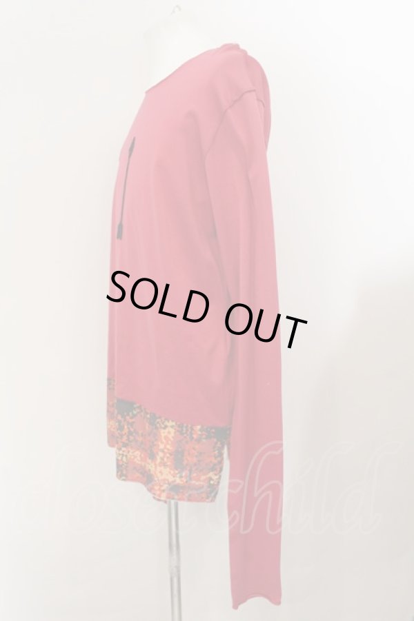 画像2: ヴィヴィアンウエストウッド MAN 中古 / /モザイクチェック切替アロービーズカットソー S ピンク  O-24-11-24-003-to-IG-ZH (2)