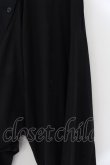 画像4: ヴィヴィアンウエストウッド 中古 / 変形ストレッチサルエルワイドパンツ 2 ブラック  O-24-11-24-035-pa-IG-OS (4)