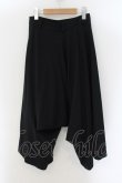 画像6: ヴィヴィアンウエストウッド 中古 / 変形ストレッチサルエルワイドパンツ 2 ブラック  O-24-11-24-035-pa-IG-OS (6)