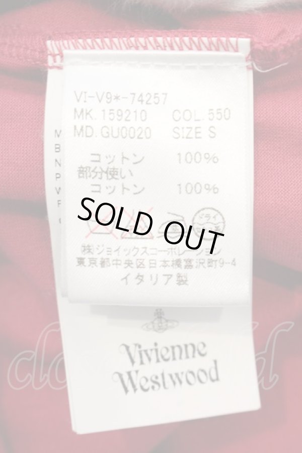 画像5: ヴィヴィアンウエストウッド MAN 中古 / /モザイクチェック切替アロービーズカットソー S ピンク  O-24-11-24-003-to-IG-ZH (5)