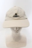 画像2: ヴィヴィアンウエストウッド 中古 / Elcho Street London キャップ  ベージュ  O-24-11-24-041-ha-YM-OS (2)