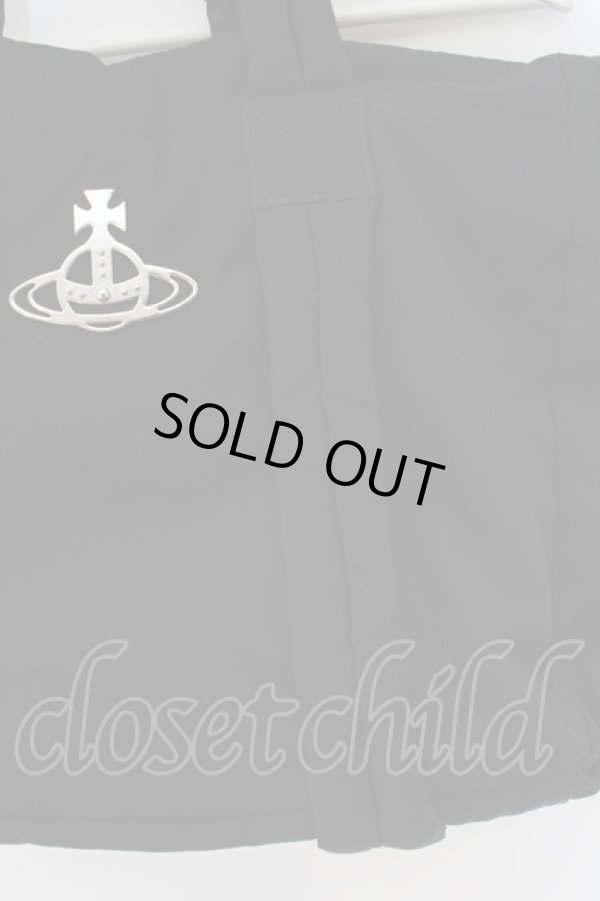 画像3: ヴィヴィアンウエストウッド 中古 / Hilary トートバッグ  ブラック×レッド  O-24-11-24-043-ba-IG-OS (3)