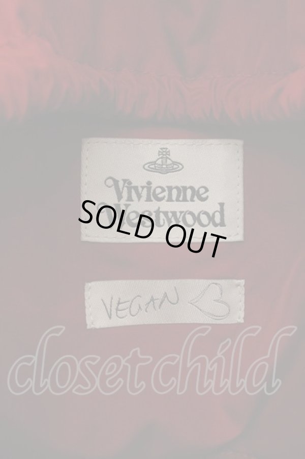 画像6: ヴィヴィアンウエストウッド 中古 / Hilary トートバッグ  ブラック×レッド  O-24-11-24-043-ba-IG-OS (6)