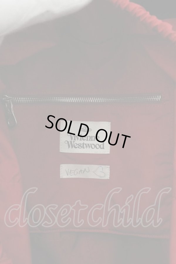 画像7: ヴィヴィアンウエストウッド 中古 / Hilary トートバッグ  ブラック×レッド  O-24-11-24-043-ba-IG-OS (7)