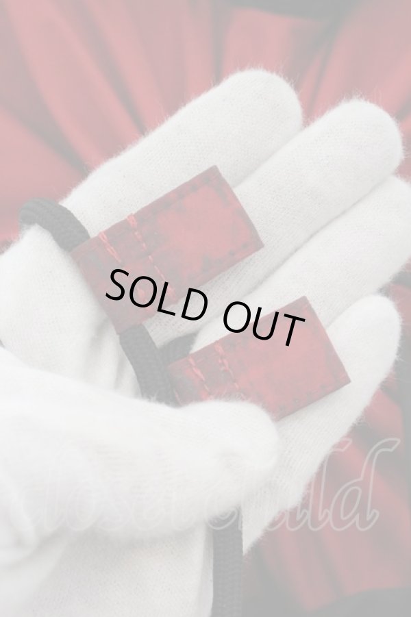 画像9: ヴィヴィアンウエストウッド 中古 / Hilary トートバッグ  ブラック×レッド  O-24-11-24-043-ba-IG-OS (9)