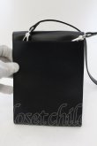 画像6: ヴィヴィアンウエストウッド 中古 / スクエアORBパッチ クロスボディバッグ  ブラック  O-24-11-24-045-ba-IG-ZY (6)
