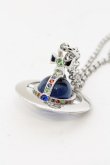 画像2: ヴィヴィアンウエストウッド 中古 / SMALL ORB PENDANT　Exclusive Edition  ダークインディゴ  O-24-11-24-046-ac-YM-OS (2)
