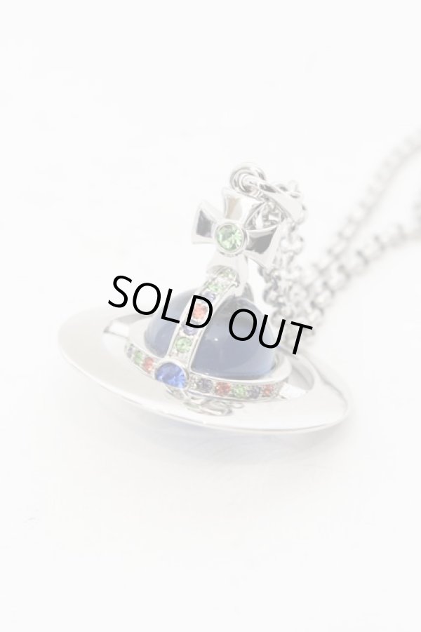 画像2: ヴィヴィアンウエストウッド 中古 / SMALL ORB PENDANT Exclusive Edition  ダークインディゴ  O-24-11-24-046-ac-YM-OS (2)