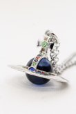 画像3: ヴィヴィアンウエストウッド 中古 / SMALL ORB PENDANT　Exclusive Edition  ダークインディゴ  O-24-11-24-046-ac-YM-OS (3)