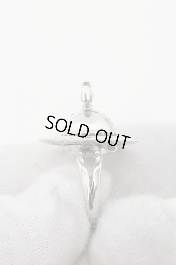 画像3: ヴィヴィアンウエストウッド 中古 / NEW ORB POISON RING XS 約10号 シルバー  O-24-11-24-047-rg-IG-OS (3)