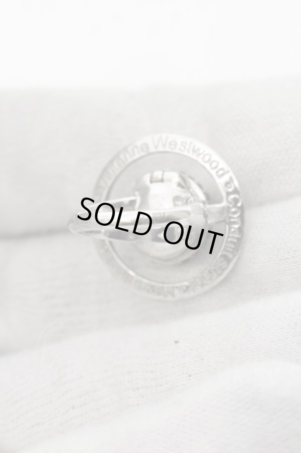 画像7: ヴィヴィアンウエストウッド 中古 / NEW ORB POISON RING XS 約10号 シルバー  O-24-11-24-047-rg-IG-OS (7)