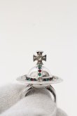 画像10: ヴィヴィアンウエストウッド 中古 / NEW ORB POISON RING XS 約10号 シルバー  O-24-11-24-047-rg-IG-OS (10)