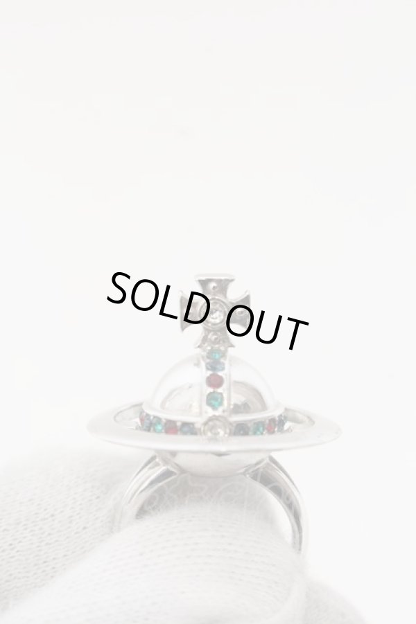 画像10: ヴィヴィアンウエストウッド 中古 / NEW ORB POISON RING XS 約10号 シルバー  O-24-11-24-047-rg-IG-OS (10)