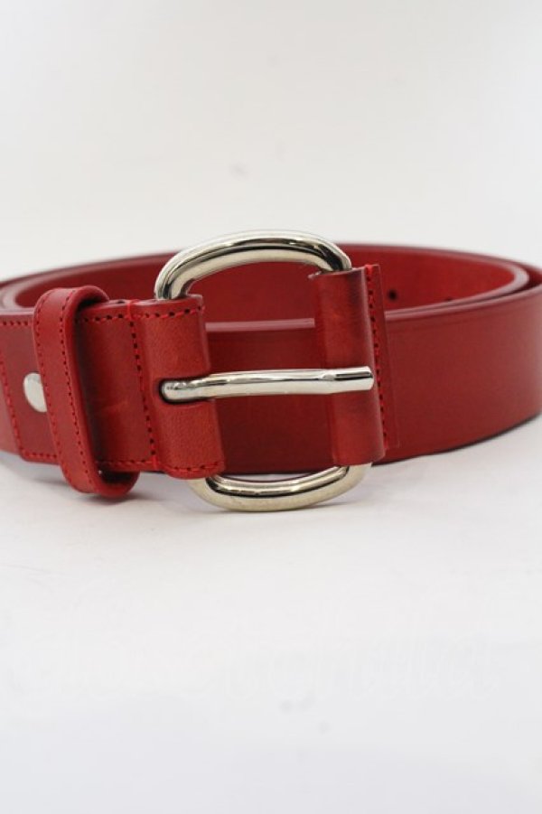 画像2: ヴィヴィアンウエストウッド MAN 中古 / BELTS ROLLER BUCKLE PALLADIO B  レッド  O-24-11-24-048-gd-IG-OS (2)