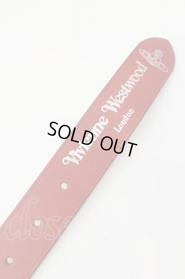 画像3: ヴィヴィアンウエストウッド MAN 中古 / BELTS ROLLER BUCKLE PALLADIO B  レッド  O-24-11-24-048-gd-IG-ZH (3)