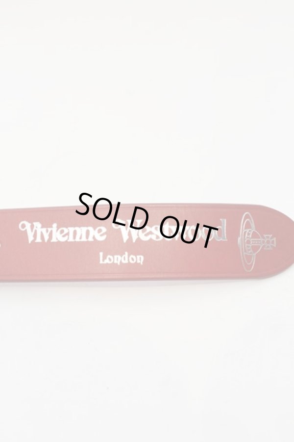 画像4: ヴィヴィアンウエストウッド MAN 中古 / BELTS ROLLER BUCKLE PALLADIO B  レッド  O-24-11-24-048-gd-IG-ZH (4)