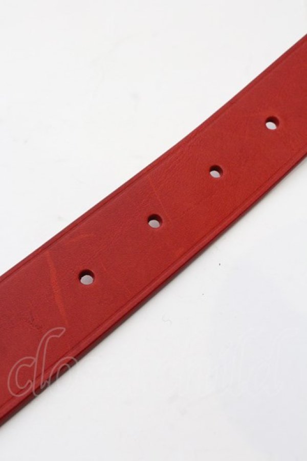 画像7: ヴィヴィアンウエストウッド MAN 中古 / BELTS ROLLER BUCKLE PALLADIO B  レッド  O-24-11-24-048-gd-IG-OS (7)