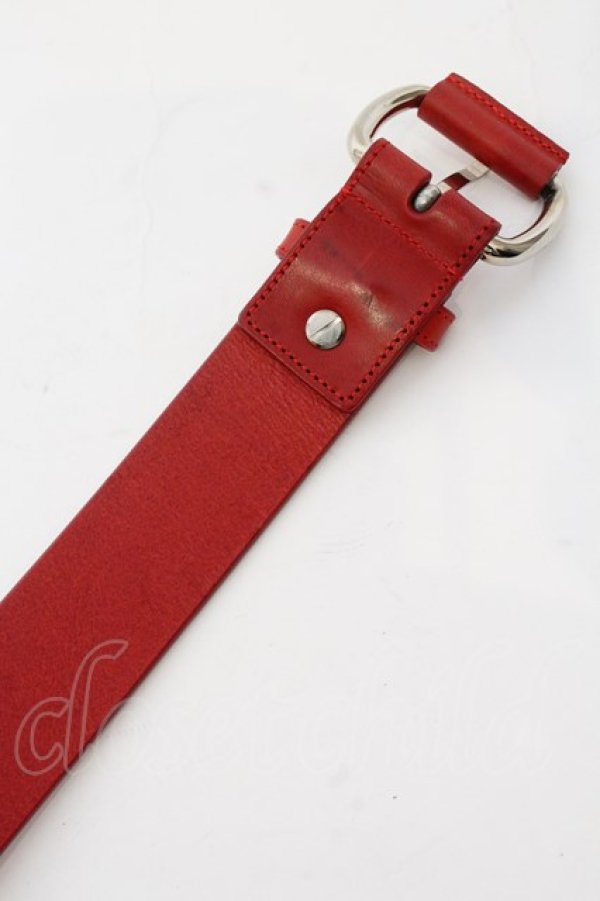 画像8: ヴィヴィアンウエストウッド MAN 中古 / BELTS ROLLER BUCKLE PALLADIO B  レッド  O-24-11-24-048-gd-IG-OS (8)