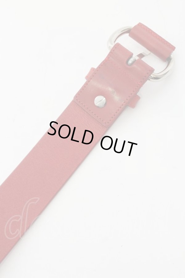 画像8: ヴィヴィアンウエストウッド MAN 中古 / BELTS ROLLER BUCKLE PALLADIO B  レッド  O-24-11-24-048-gd-IG-ZH (8)