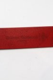 画像10: ヴィヴィアンウエストウッド MAN 中古 / BELTS ROLLER BUCKLE PALLADIO B  レッド  O-24-11-24-048-gd-IG-OS (10)